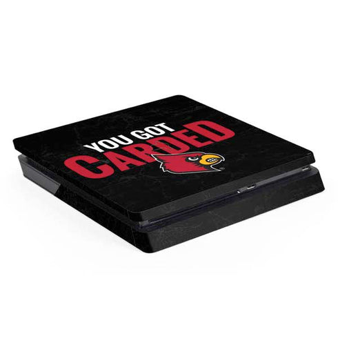 University of Louisville You Got Carded PlayStation PS4 Skins